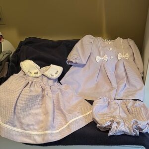Jessica Ann Kids Formal Dresses in Lavender and White